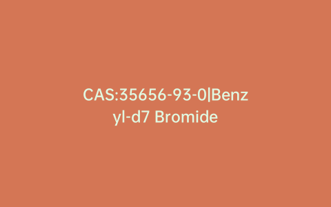 CAS:35656-93-0|Benzyl-d7 Bromide