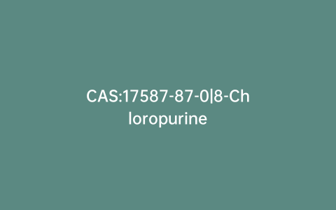 CAS:17587-87-0|8-Chloropurine