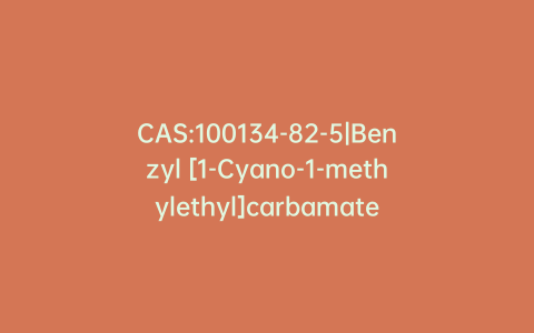 CAS:100134-82-5|Benzyl [1-Cyano-1-methylethyl]carbamate