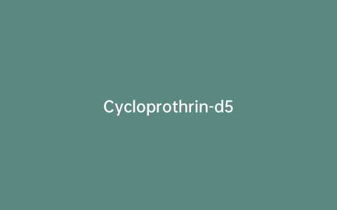 Cycloprothrin-d5