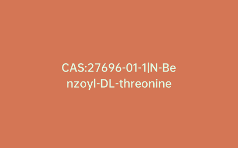 CAS:27696-01-1|N-Benzoyl-DL-threonine