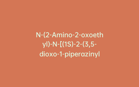 N-(2-Amino-2-oxoethyl)-N-[(1S)-2-(3,5-dioxo-1-piperazinyl)-1-methylethyl]-glycine