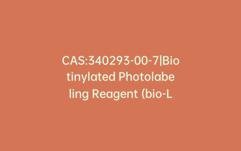 CAS:340293-00-7|Biotinylated Photolabeling Reagent (bio-LC-ATB-BGPA)