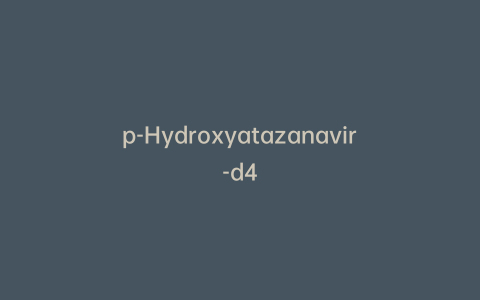 p-Hydroxyatazanavir-d4