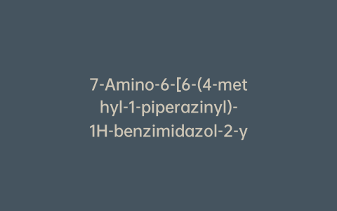 7-Amino-6-[6-(4-methyl-1-piperazinyl)-1H-benzimidazol-2-yl]-thieno[3,2-b]pyridin-5(4H)-one