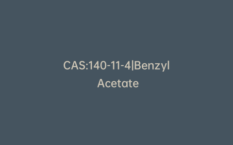 CAS:140-11-4|Benzyl Acetate