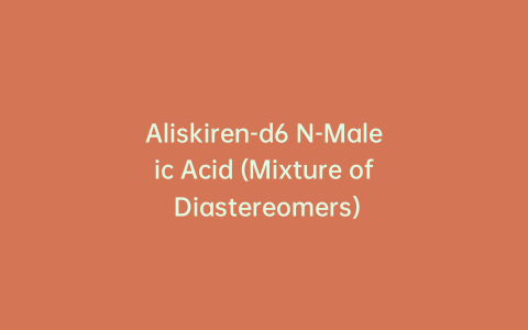 Aliskiren-d6 N-Maleic Acid (Mixture of Diastereomers)