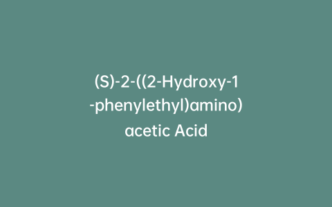 (S)-2-((2-Hydroxy-1-phenylethyl)amino)acetic Acid