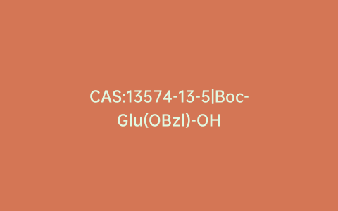 CAS:13574-13-5|Boc-Glu(OBzl)-OH