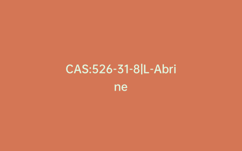 CAS:526-31-8|L-Abrine