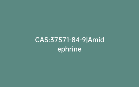 CAS:37571-84-9|Amidephrine