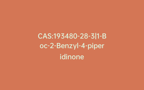 CAS:193480-28-3|1-Boc-2-Benzyl-4-piperidinone