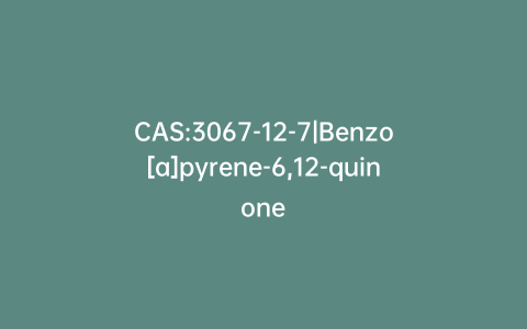 CAS:3067-12-7|Benzo[a]pyrene-6,12-quinone