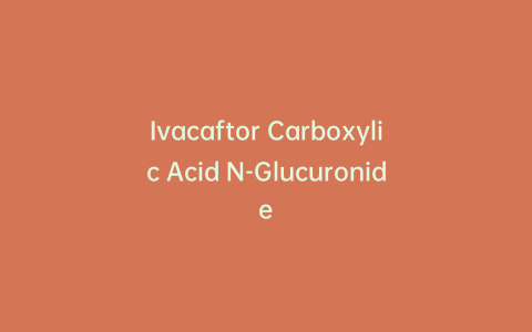 Ivacaftor Carboxylic Acid N-Glucuronide