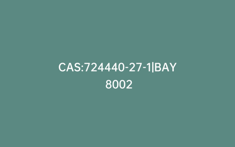 CAS:724440-27-1|BAY 8002