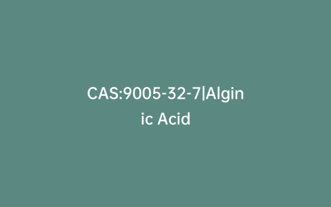 CAS:9005-32-7|Alginic Acid