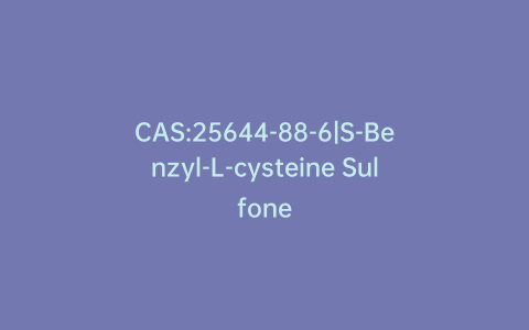 CAS:25644-88-6|S-Benzyl-L-cysteine Sulfone