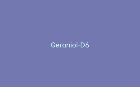 Geraniol-D6