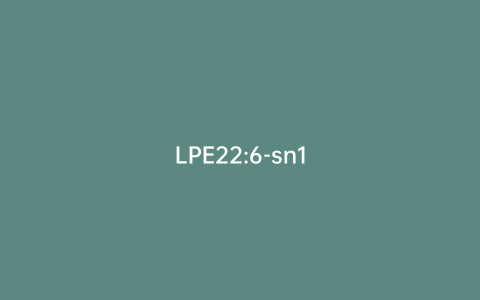 LPE22:6-sn1