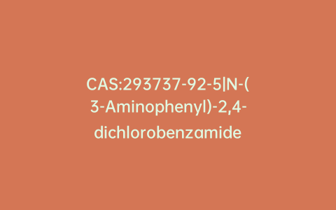 CAS:293737-92-5|N-(3-Aminophenyl)-2,4-dichlorobenzamide