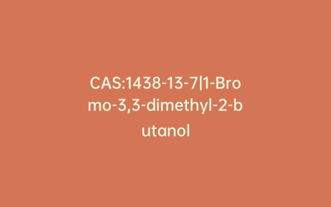 CAS:1438-13-7|1-Bromo-3,3-dimethyl-2-butanol