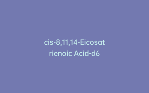 cis-8,11,14-Eicosatrienoic Acid-d6