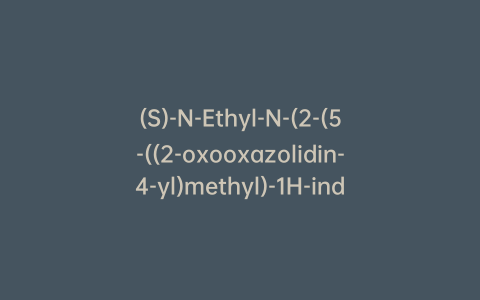 (S)-N-Ethyl-N-(2-(5-((2-oxooxazolidin-4-yl)methyl)-1H-indol-3-yl)ethyl)nitrous Amide