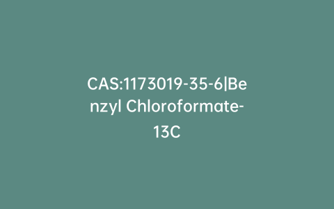 CAS:1173019-35-6|Benzyl Chloroformate-13C