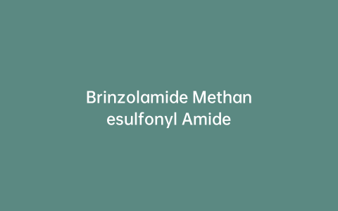 Brinzolamide Methanesulfonyl Amide