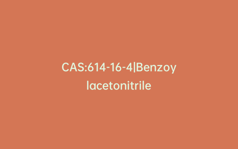 CAS:614-16-4|Benzoylacetonitrile