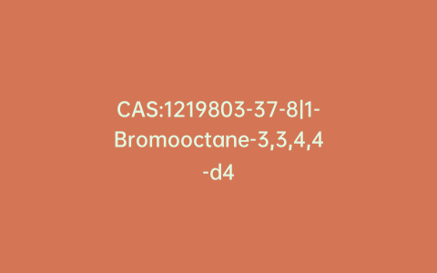 CAS:1219803-37-8|1-Bromooctane-3,3,4,4-d4