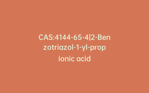 CAS:4144-65-4|2-Benzotriazol-1-yl-propionic acid