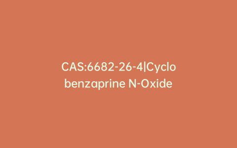 CAS:6682-26-4|Cyclobenzaprine N-Oxide