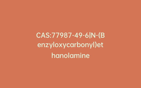 CAS:77987-49-6|N-(Benzyloxycarbonyl)ethanolamine