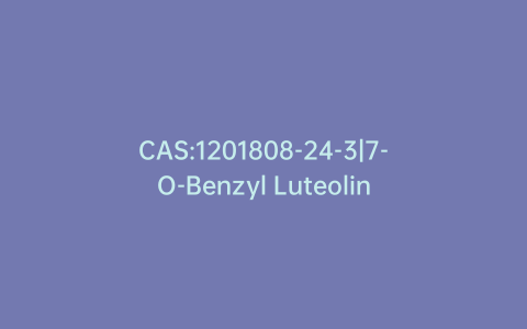 CAS:1201808-24-3|7-O-Benzyl Luteolin