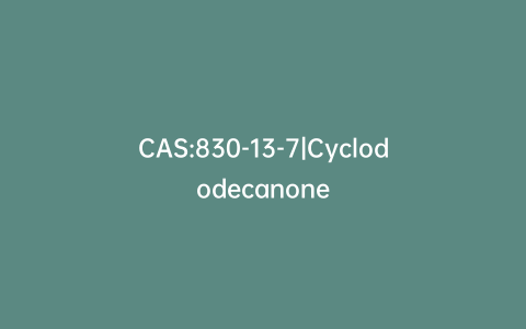 CAS:830-13-7|Cyclododecanone