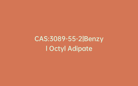 CAS:3089-55-2|Benzyl Octyl Adipate