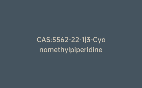 CAS:5562-22-1|3-Cyanomethylpiperidine