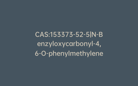 CAS:153373-52-5|N-Benzyloxycarbonyl-4,6-O-phenylmethylene Deoxynojirimycin Diacetate