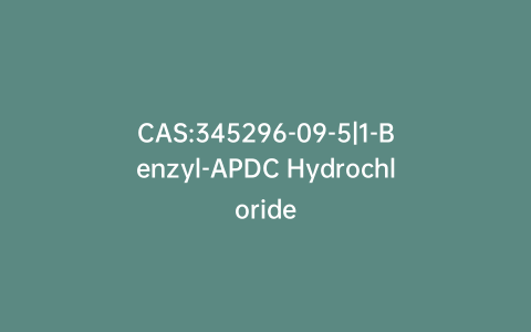 CAS:345296-09-5|1-Benzyl-APDC Hydrochloride