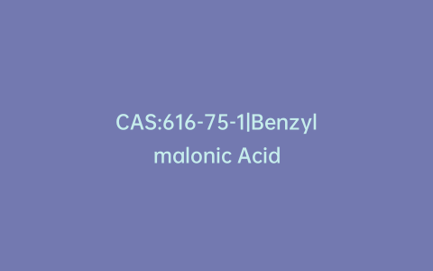 CAS:616-75-1|Benzylmalonic Acid