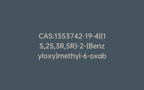 CAS:1353742-19-4|(1S,2S,3R,5R)-2-(Benzyloxy)methyl-6-oxabicyclo[3.1.0]hexan-3-ol