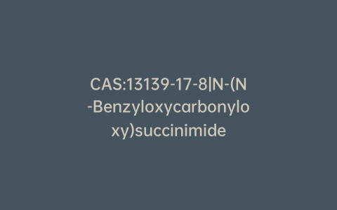 CAS:13139-17-8|N-(N-Benzyloxycarbonyloxy)succinimide