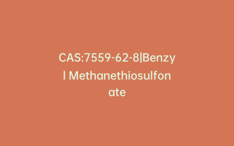 CAS:7559-62-8|Benzyl Methanethiosulfonate