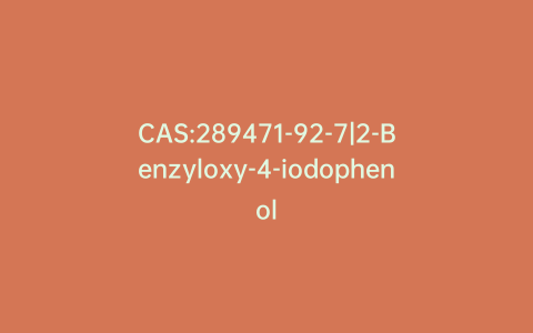 CAS:289471-92-7|2-Benzyloxy-4-iodophenol