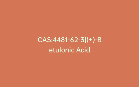 CAS:4481-62-3|(+)-Betulonic Acid