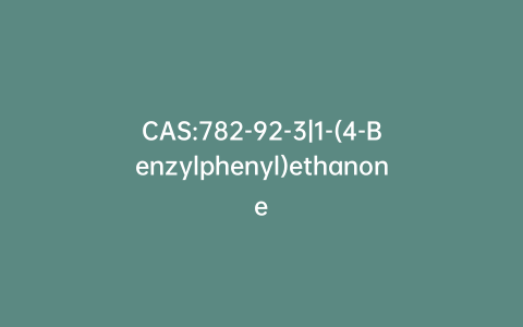 CAS:782-92-3|1-(4-Benzylphenyl)ethanone