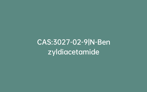 CAS:3027-02-9|N-Benzyldiacetamide