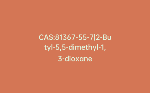 CAS:81367-55-7|2-Butyl-5,5-dimethyl-1,3-dioxane