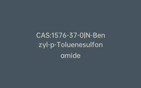 CAS:1576-37-0|N-Benzyl-p-Toluenesulfonamide